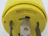 Pass & Seymour 7411G Old Style Clamping Plug 20A 250V 10A 600V 3P 4W USED