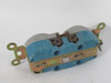 Leviton BR15-GY Blue Base Duplex Receptacle 15A 125V 3W 2P USED