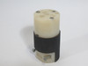 Hubbell 5469C Old Style Straight Connector 20A 250V 3W 2P USED