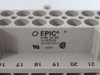 Epic 10197000 HBE-24BS 24 Position Socket w/Gold Socket 16A@500V 6kV USED