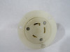 Leviton 2626F Flanged Locking Receptacle L6-30R 30A 250V 3W 2P USED