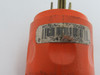 Leviton R51-515PV Orange Plug 15A 125V 3W 2P USED