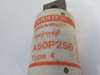 Gould Shawmut A50P250 Amp-trap Fuse 50A 250V USED