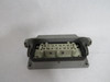 Harting 09330162702 HAN-E-F Female Connector w/Enclosure 16P 16A 500V USED