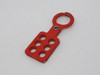 Brady 105720 Red Lockout Hasp 6X3/8" Hole 1" Dia USED