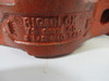 Gruvlok 7401-2-1/2" 73mm OD Pipe Coupling Clamp No Seal & Bolts USED