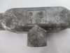Generic 1/2-T Aluminum Tee-Conduit w/Cover 1/2" USED