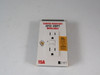 Vista 45091 GFCI Tamper-Resistant Receptacle 15A 125VAC 2P 3W ! NEW !