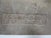 Crouse-Hinds LB57 Conduit Body w/o Cover 1-1/2" USED