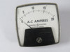 General Electric L543-LSNG AC Panel Meter Range 0-20 Amps USED