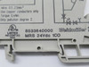 Weidmuller MRS-24VDC-1CO Relay Socket 24VDC 1CO Connector USED