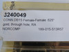 NorCorp Inc. 189-015-513R571 Stacked Female Socket Connector Lot of 4 ! NOP !