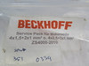 Beckhoff ZS4000-2010 EMC Power Connector (Female) 8-Pin ! NWB !