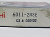 Nachi 6011-2NSE Deep Groove Ball Bearing 90mmOD 55mmID 18mmW NEW