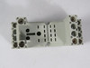 Carlo Gavazzi ZMI-2N RMIA 2 Pole Relay Base 300VAC 12A NO HOLDER USED