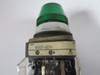 Allen-Bradley 800T-Q24G Series T Green Pilot Light 24VDC/AC USED