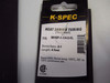 Techspan MHSP-1-1/4-0-IIL Black Thin Wall Heat Shrink 4' Long Lot of 10 NEW