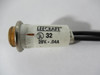 Leecraft 32G18-2113T Amber Pressfit Indicator Light 28V 0.04A USED