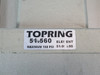 Topring 51.560 Pneumatic Filter 3/4" NPT 150 psi 130 mL Bowl USED