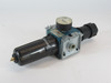 Rexroth 5351330900 Filter Regulator w/Gauge 3/8" NPT 12 bar SHELF WEAR USED