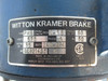 Witton-Kramer PM6 Magnetic Drum Brake 60Lb-Ft 575V 85VA 1Ph 60Hz USED