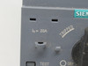 Siemens 3RV2742-5CD10 Circuit Breaker 20A 600V 50/60Hz 3-Pole USED