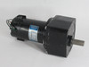 Leeson DC Gearmotor 180:1 341 In-Lbs 1/8HP 14RPM 90VDC 34 TENV 1.0A NO KEY USED