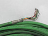 Allen-Bradley 2090-CFBM7DF-CEAA15 Series A Motor Feedback Servo Cable 15m L USED