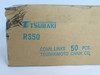 Tsubaki RS50-1-CL Connecting Link Spring Clip Slip Fit 50-Pack SEALED NEW