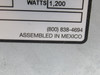 Powerohm PF32R1K20-W Braking Resistor 32 Ohm 1200W USED