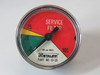 Stauff CI-20 Dry Pressure Gauge 0-100 psi 1.5" D 1/8" NPT SHELF WEAR/BOX DMG NEW