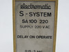 Electromatic SA1002203S Delay On Timer 0.15-3 sec 220VAC 11-Pin SHELF WEAR USED
