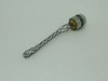 Amtec 7303-002 Strain Relief Cable Grip 0.32-0.43 Range 1/2"NPT 3.75" L USED