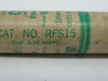 Shawmut RFS15 Renewable Time Delay Fuse 15A 600V USED