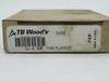 TB Wood's 3J58 Coupling Hub 5/8" Bore 2.062" OD 1-1/2" Hub D SHELF WEAR NEW