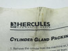 Hercules RG2HLTS171 1-3/4" Rod Gland Kit for Parker Cylinder SHELF WEAR NOP