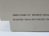 Omron V600-CA8A-V2 Identification System Controller 24VDC 100mA USED