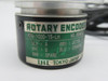 IHI RG2-1000-15-LM Rotary Encoder 15VDC 158" Cable USED