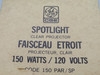 General Electric 150PAR/SP Incandescent Reflector Bulb Spotlight BOX DAMAGE NEW