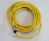 Turck KB3T-4 777000598 PVC Yellow Actuator & Sensor Cordset 4m DMG BAG NWB