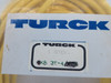 Turck KB3T-4 777000598 PVC Yellow Actuator & Sensor Cordset 4m DMG BAG NWB