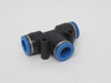 Festo 130976 QST-B-10-10 Push-In T-Connector 10mm Tubing OD USED