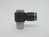 Festo 153100 QSLV-1/4-8-I Push-In L-Fitting R1/4" Thread 8mm Tubing OD USED
