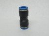 Festo 153034 QS-10 Push-In Connector 10mm Tubing OD USED