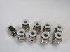 Pisco PC1/4-U10U Push-In Straight Fitting 1/4" Tube 10/32UNF Lot of 9 NWB