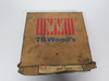 TB Wood's 601B Sheave 1/2 – 1-15/16” SDS Bushing 1-Groove 6.35” OD BOX DMG NEW