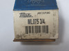 Martin ML075-3/4 Jaw Coupling 1-3/4" OD 3/4" B 13/16" LTB BOX DMG NEW