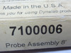 Dynalab 7100006 Probe Assembly 8ft  NEW