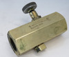 Rego KLF500B Brass Piston Check Valve 1/2" NPT 1.32/1.74Cv 5 psig USED