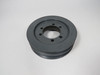 TB Wood's 5.4X2B-SDS V-Belt Pulley 1/2-2” SDS Bushing 2-Groove 5.75” OD USED